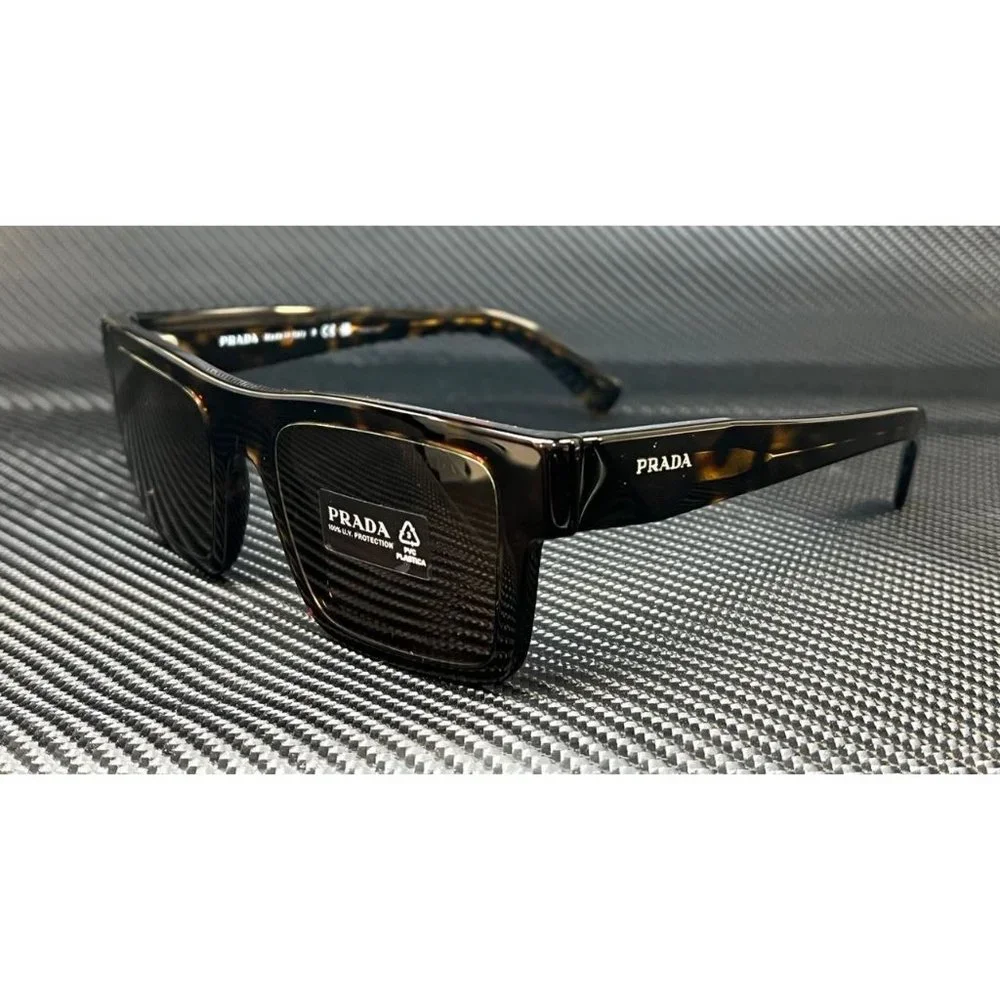 Prada Havana Brown Men's 52mm Sunglasses